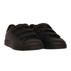 Lonsdale Childrens/Kids Leyton Leather Sneakers / Black